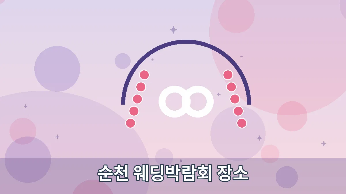 순천 웨딩박람회 장소 안내 이미지 2