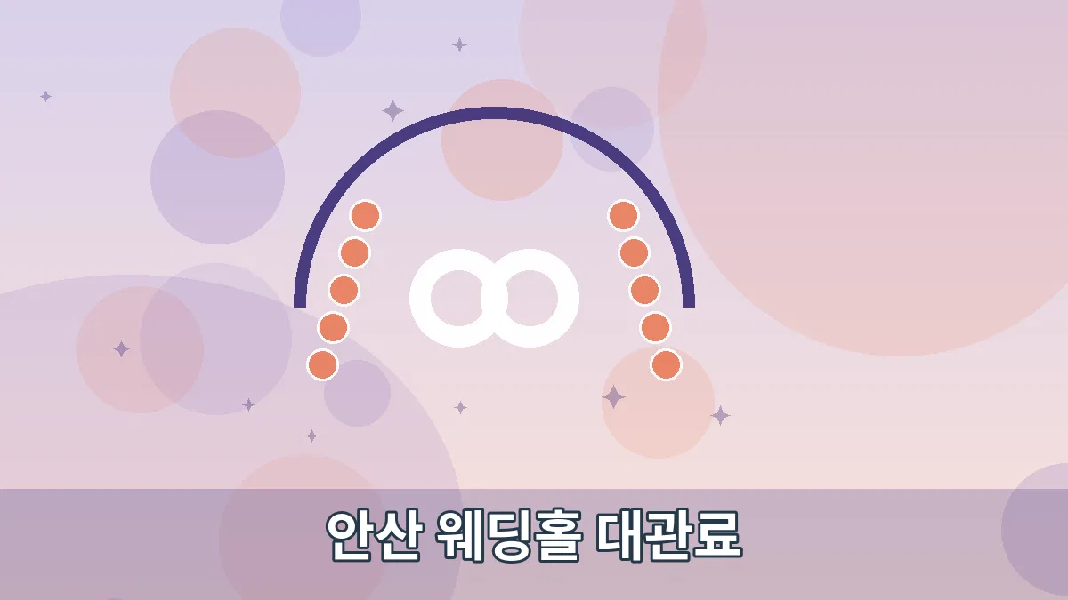 안산 웨딩홀 대관료 안내 이미지 3